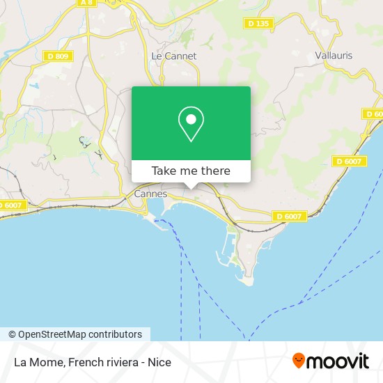 La Mome map