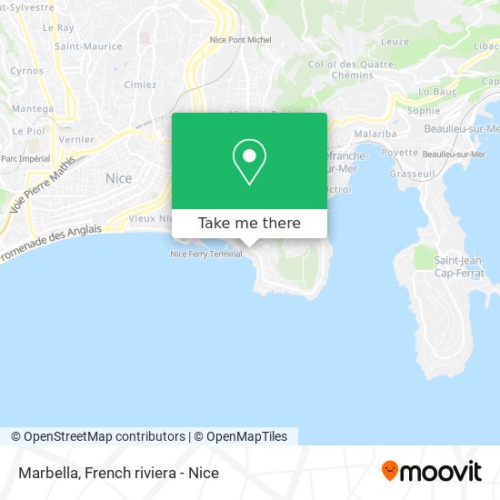 Marbella map