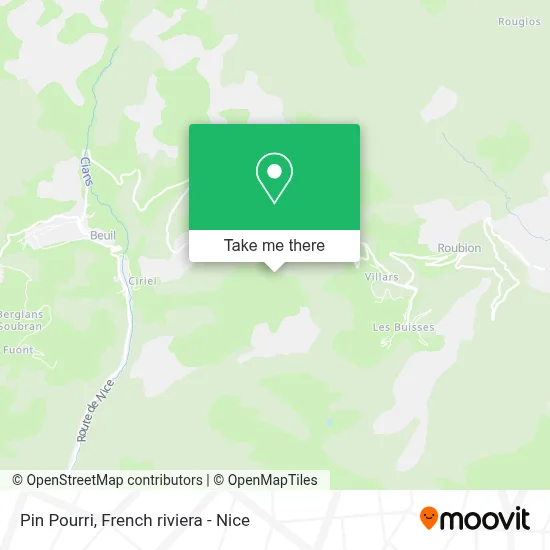Pin Pourri map