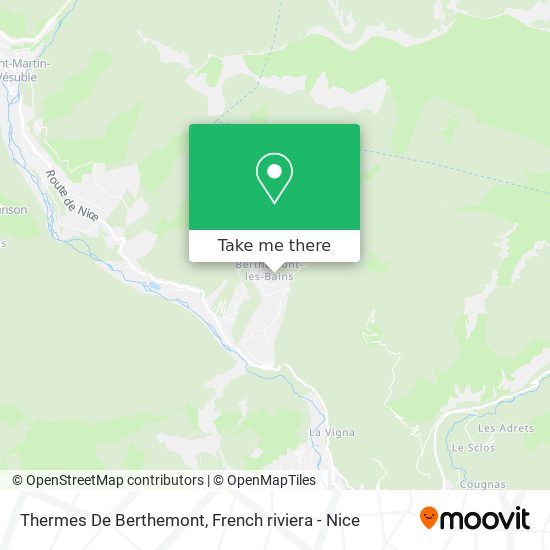 Thermes De Berthemont map