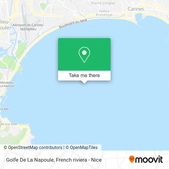 Golfe De La Napoule map