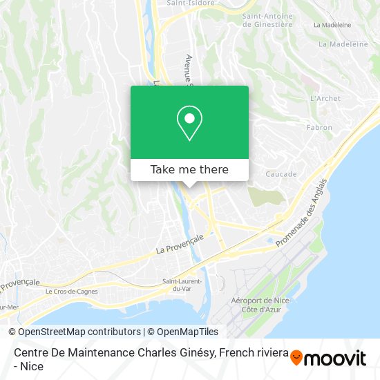 Centre De Maintenance Charles Ginésy map