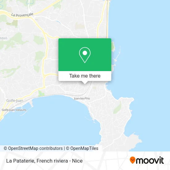 La Pataterie map