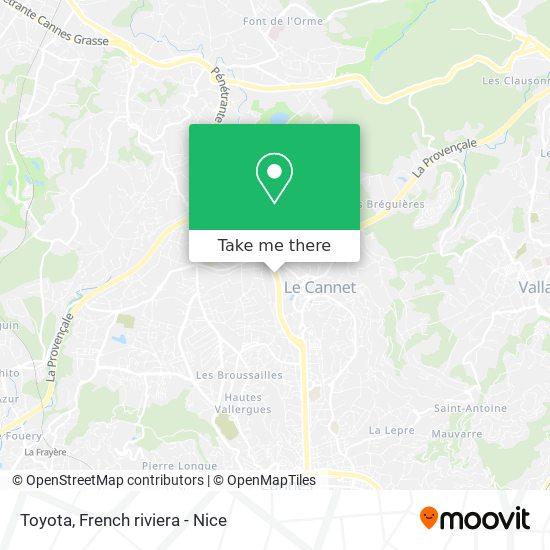 Toyota map