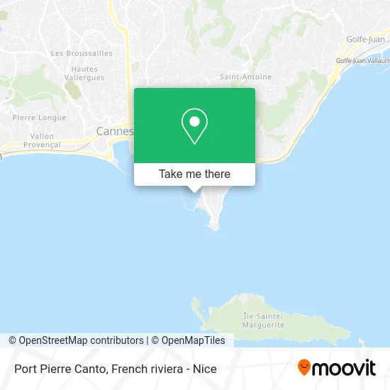 Port Pierre Canto map