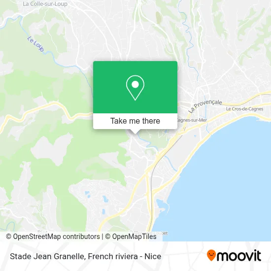 Stade Jean Granelle map