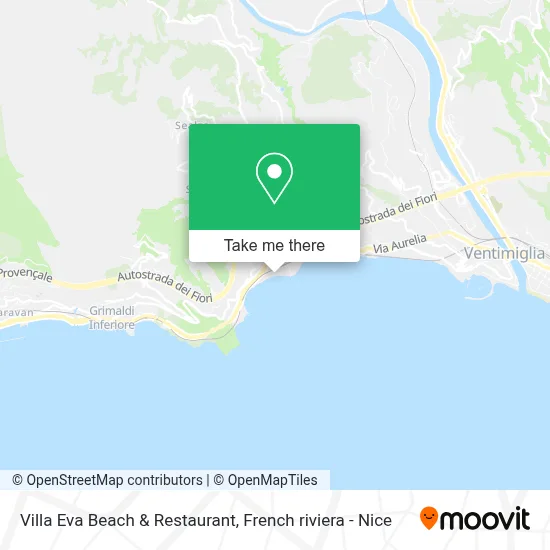 Villa Eva Beach & Restaurant map