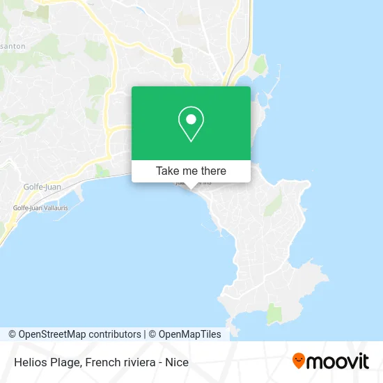 Helios Plage map