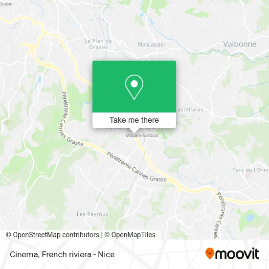 Cinema map