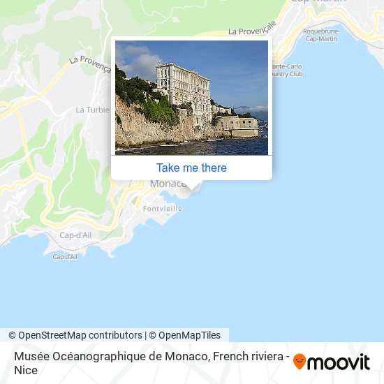 Musée Océanographique de Monaco map