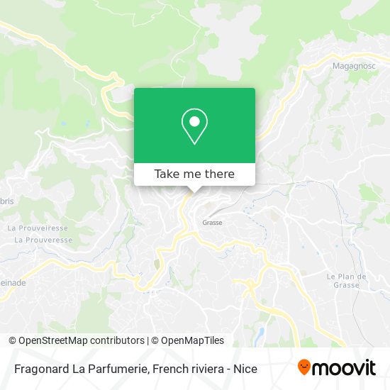 Mapa Fragonard La Parfumerie