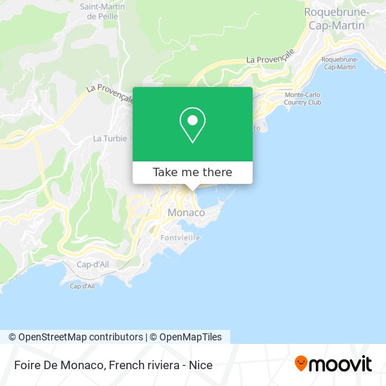 Foire De Monaco map