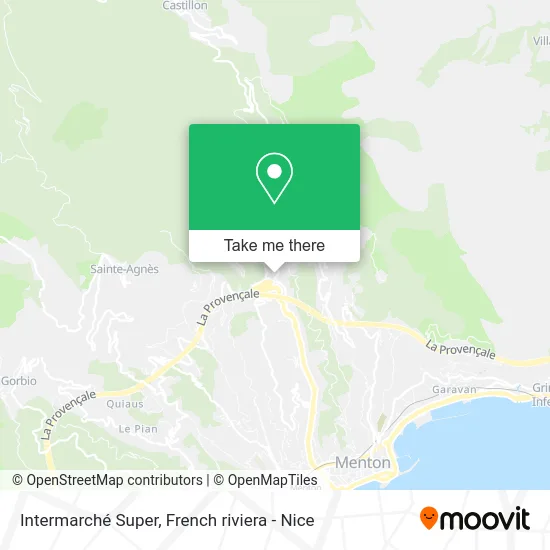 Intermarché Super map