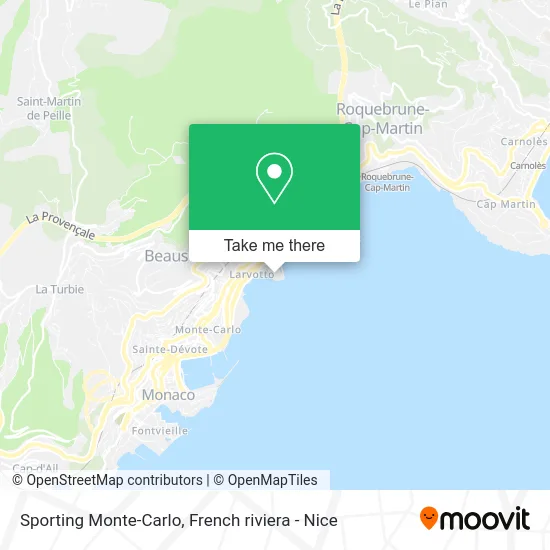 Sporting Monte-Carlo map
