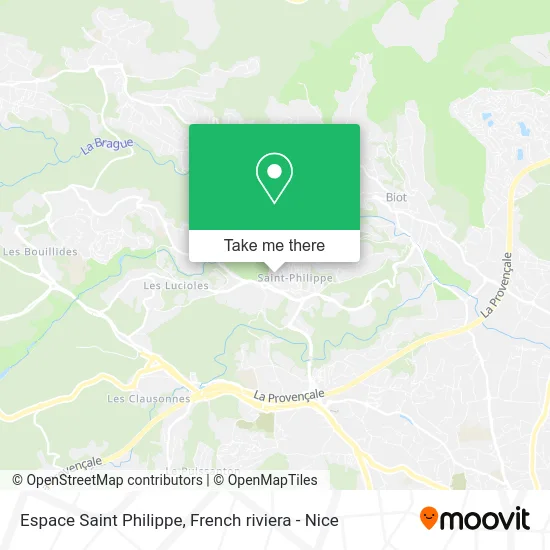 Espace Saint Philippe map