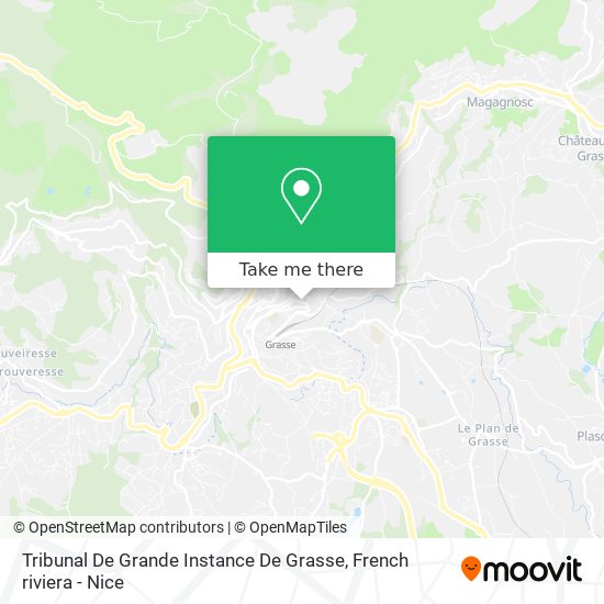 Tribunal De Grande Instance De Grasse map