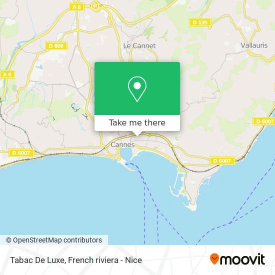Tabac De Luxe map