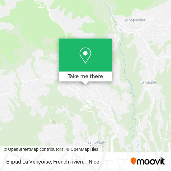 Ehpad La Vençoise map