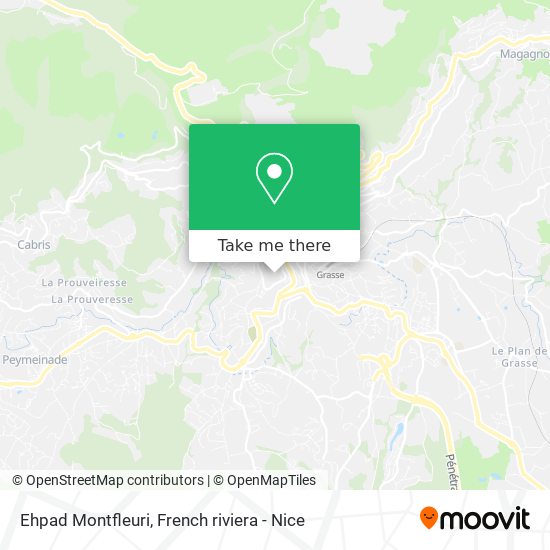 Ehpad Montfleuri map