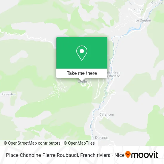 Place Chanoine Pierre Roubaudi map