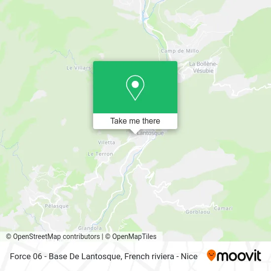Force 06 - Base De Lantosque map