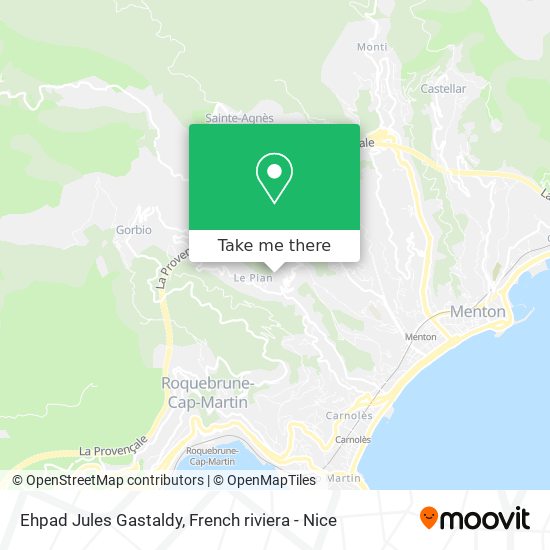 Ehpad Jules Gastaldy map