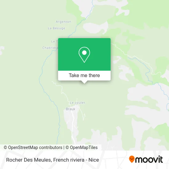 Rocher Des Meules map