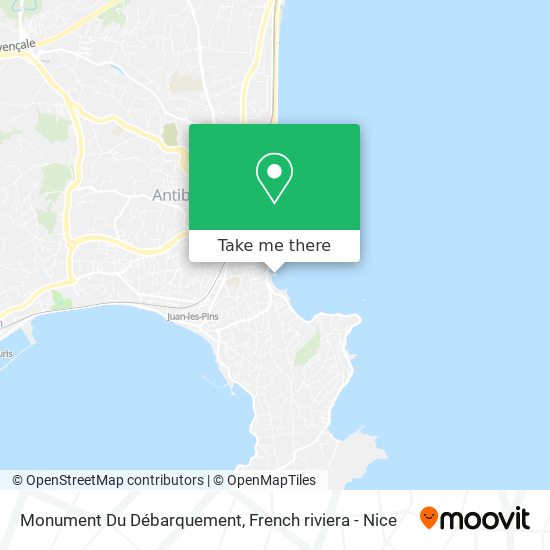 Monument Du Débarquement map