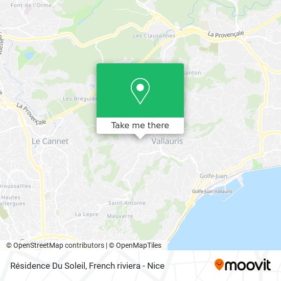 Résidence Du Soleil map