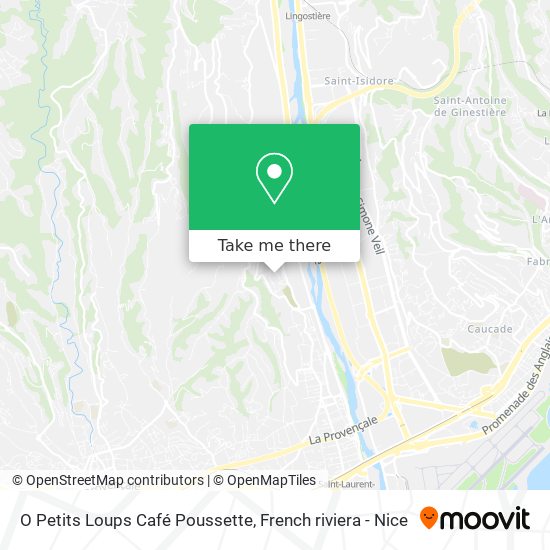 O Petits Loups Café Poussette map