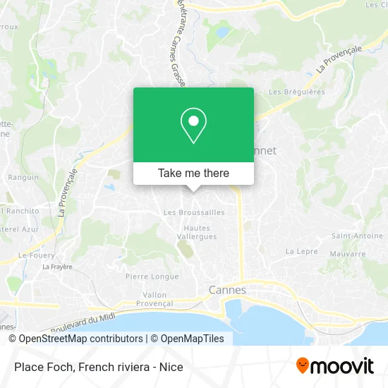 Place Foch map