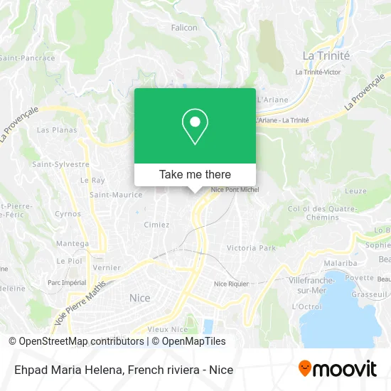 Ehpad Maria Helena map