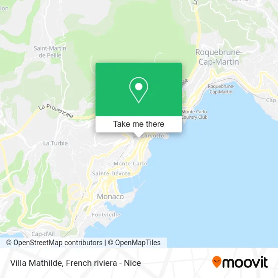Villa Mathilde map