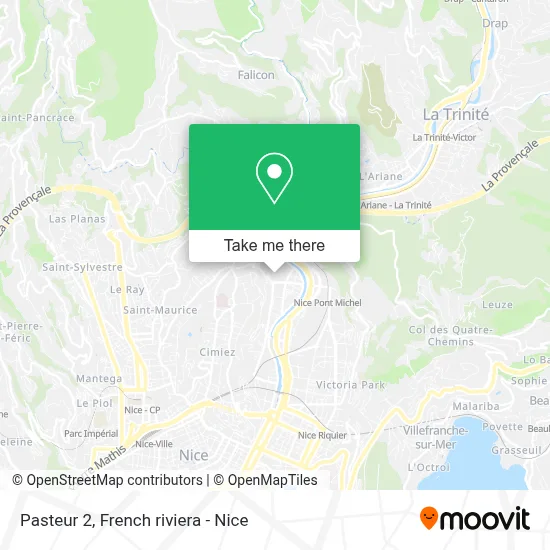 Pasteur 2 map