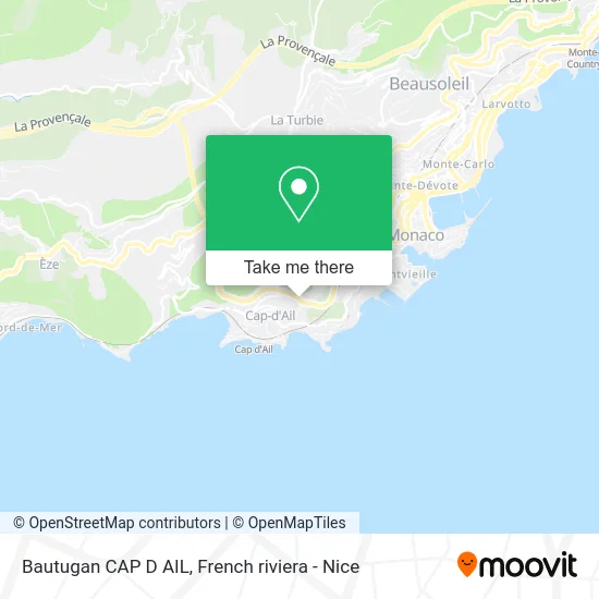 Bautugan CAP D AIL map