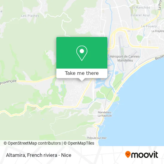 Altamira map