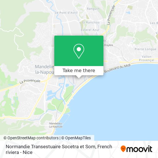 Mapa Normandie Transestuaire Socetra et Som