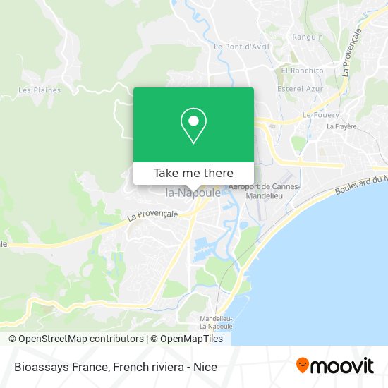 Mapa Bioassays France