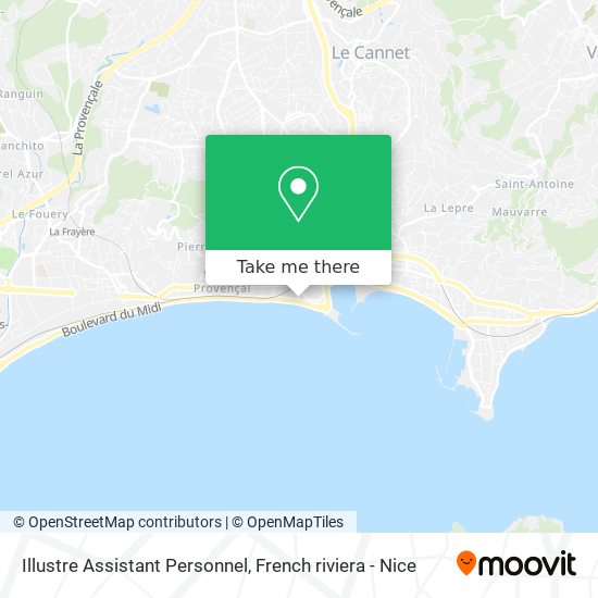 Illustre Assistant Personnel map