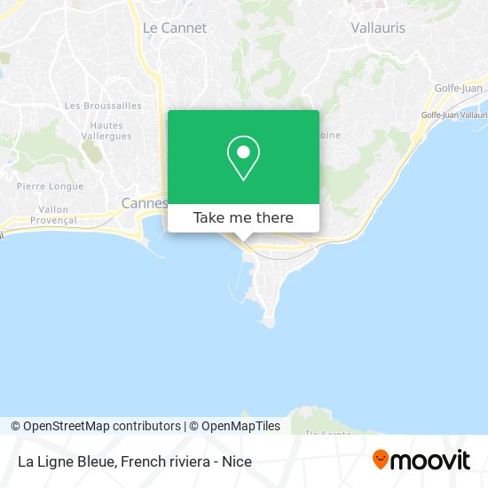 La Ligne Bleue map