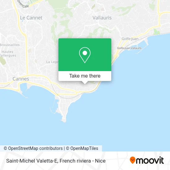 Saint-Michel Valetta-E map