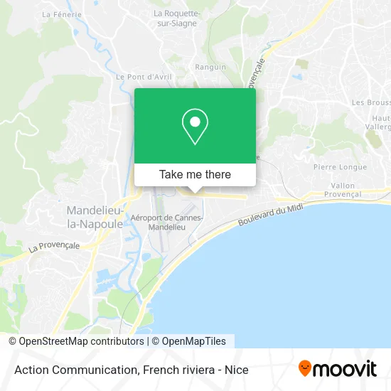 Action Communication map