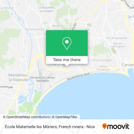 École Maternelle les Mûriers map