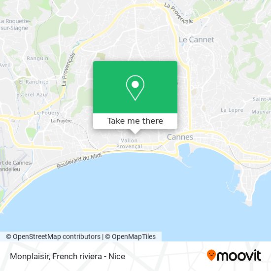 Monplaisir map