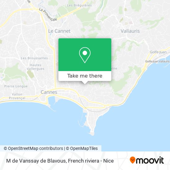 M de Vanssay de Blavous map