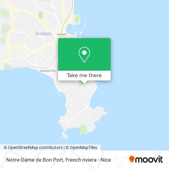 Notre-Dame de Bon Port map