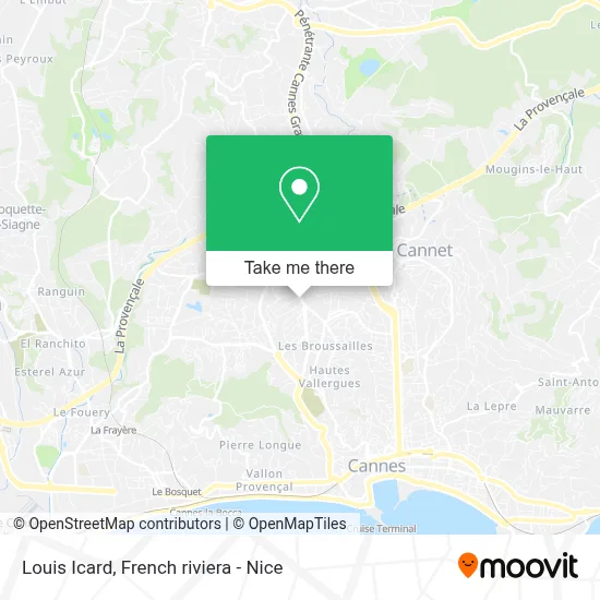 Louis Icard map