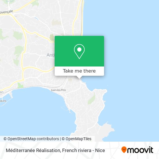 Méditerranée Réalisation map