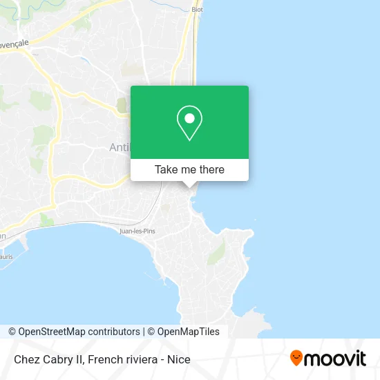 Chez Cabry II map