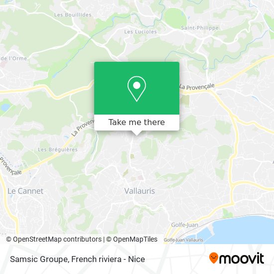 Samsic Groupe map